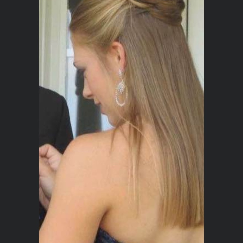 Elegant formal couture gown